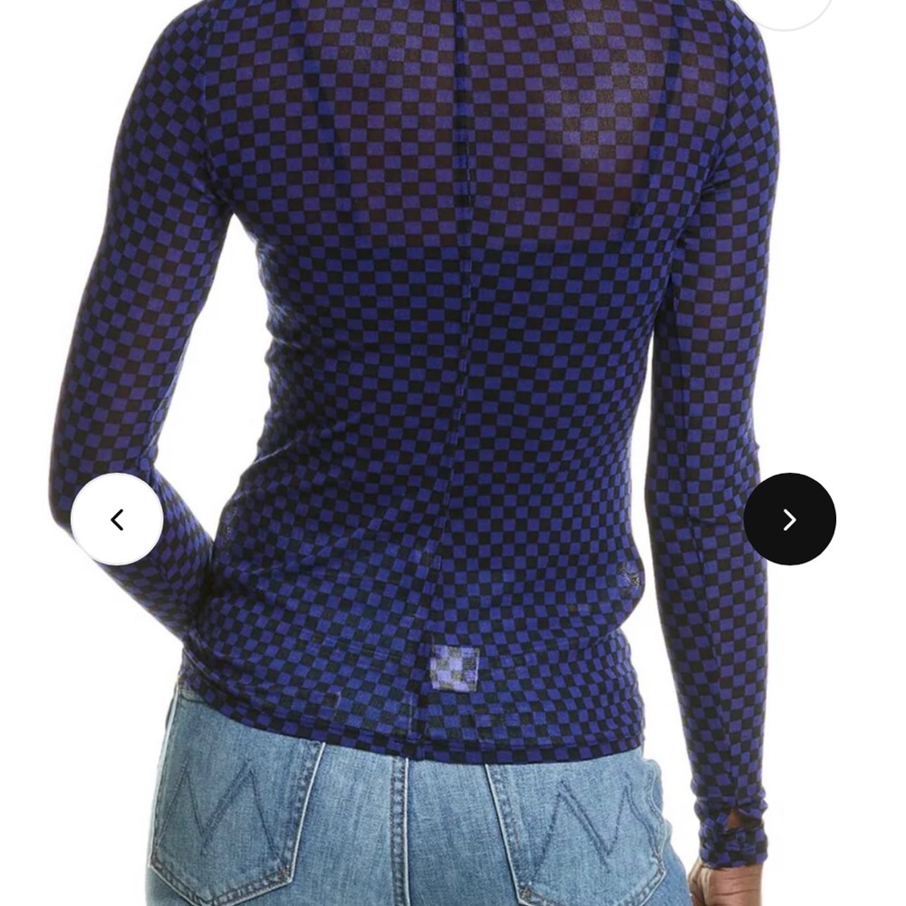 Enza Costa Mesh Blouse - Picture 7 of 7